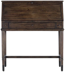 Dark Natural Secretary Desk