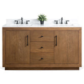 Freestanding double vanity unit