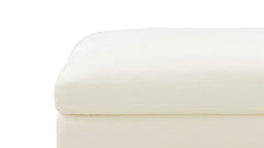 Come Together Ottoman Cream Linen (minor damage)