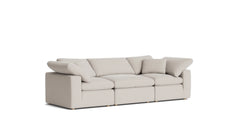 Cine night - Modular Sofa 3 piece- Clay