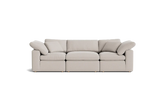 Cine night - Modular Sofa 3 piece- Clay