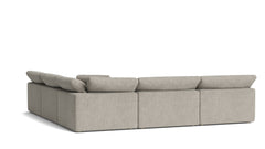 Movie Nigh 5-Piece Sectional-Grey