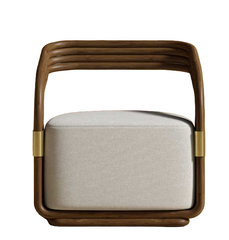 Curved Lounge Chair - Alessund