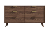 Walnut Veneer - Wide Dresser Asher