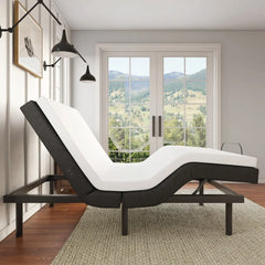15" Massaging Adjustable Bed with Wireless Remote