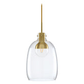 Brass-Jar Pendant Lamp
