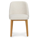 Dining Chair - Oak and Camellia Ivory