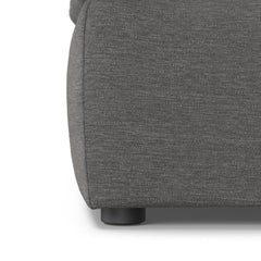 Leigh 41" Ottoman - Silver Gray (minor Damage)