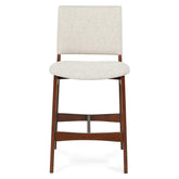 Josh Counter Stool - Walnut and Chalk gray
