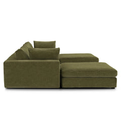 Modular U Sectional - Green