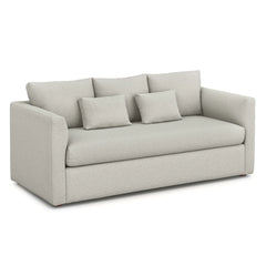 Clover Ivory Fabric Couch(Minor Damage)