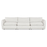 131.5" Modular Sofa - Silver Ivory