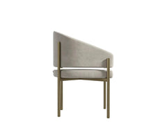 Dining Chair-brass Latte