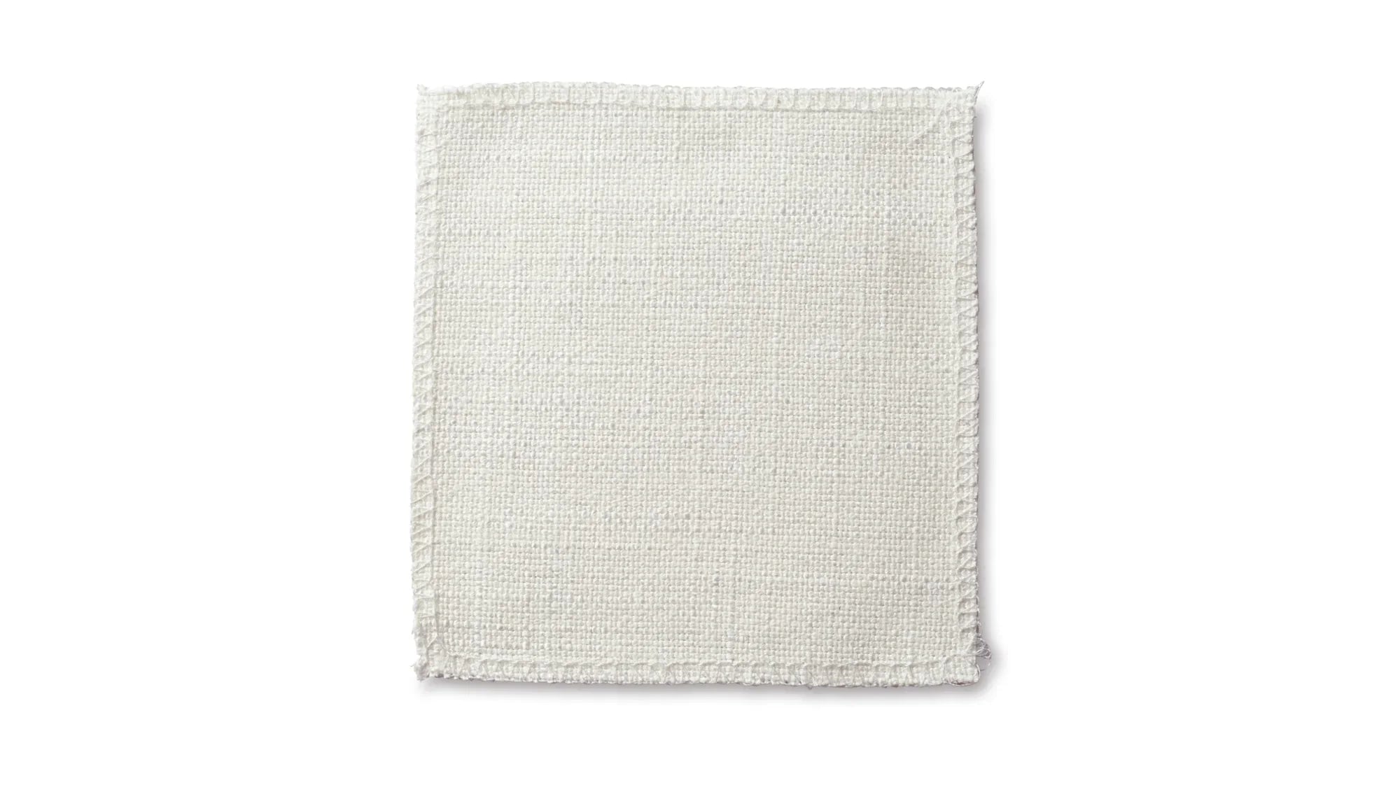 Come Together Ottoman Cream Linen (minor damage)