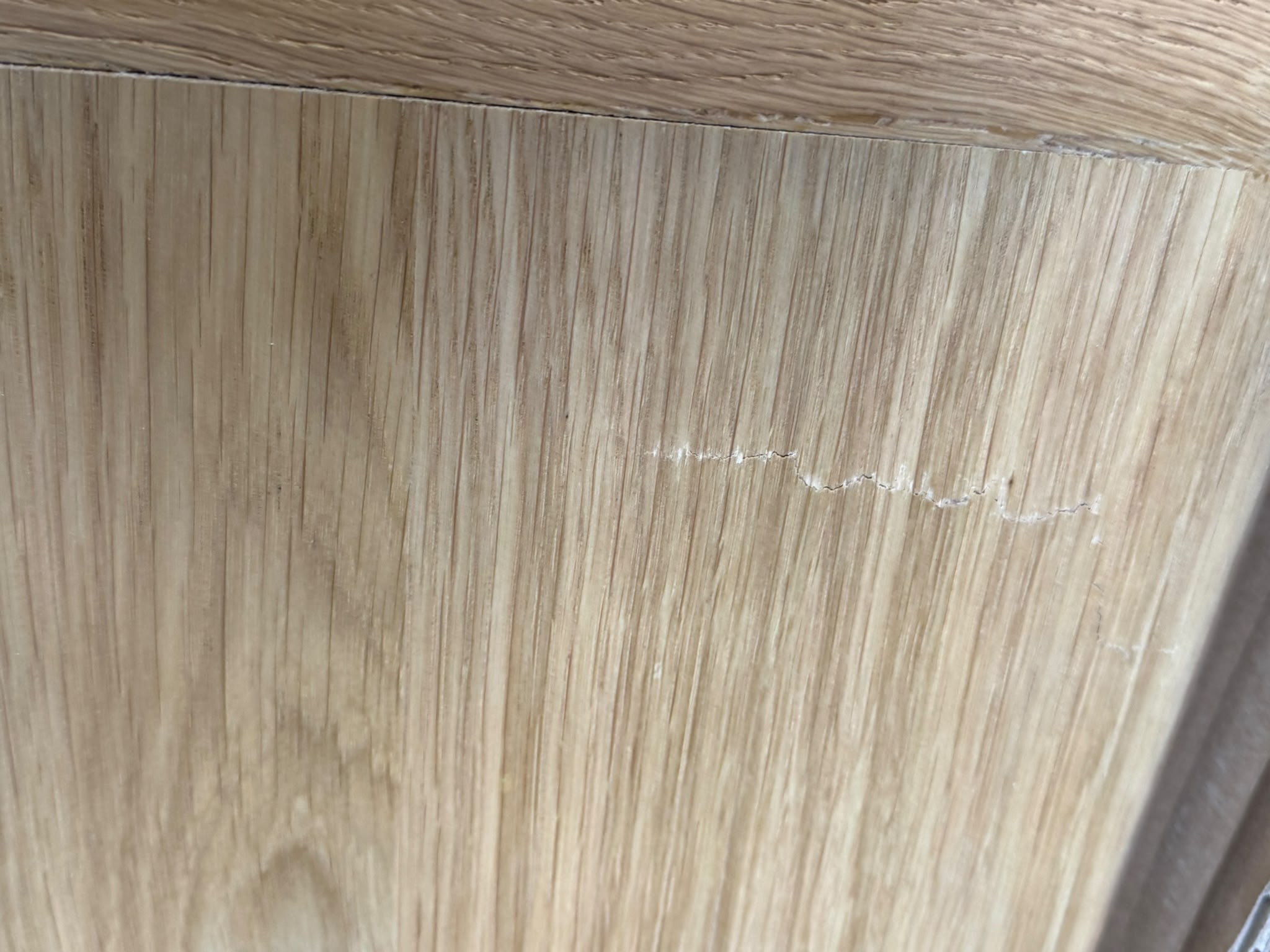 Oak - Call me desk (minor damage)