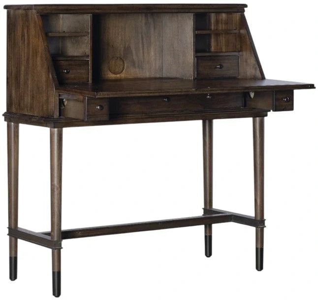 Dark Natural Secretary Desk