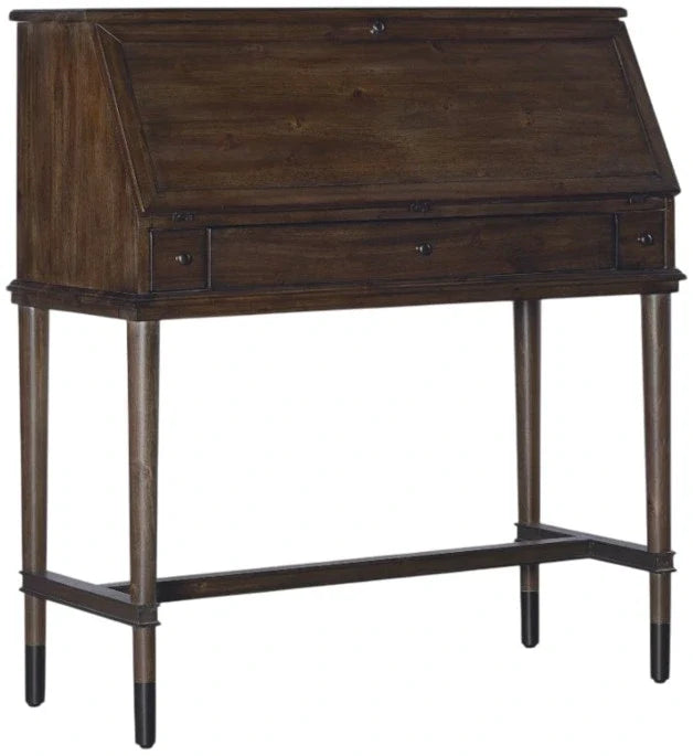 Dark Natural Secretary Desk