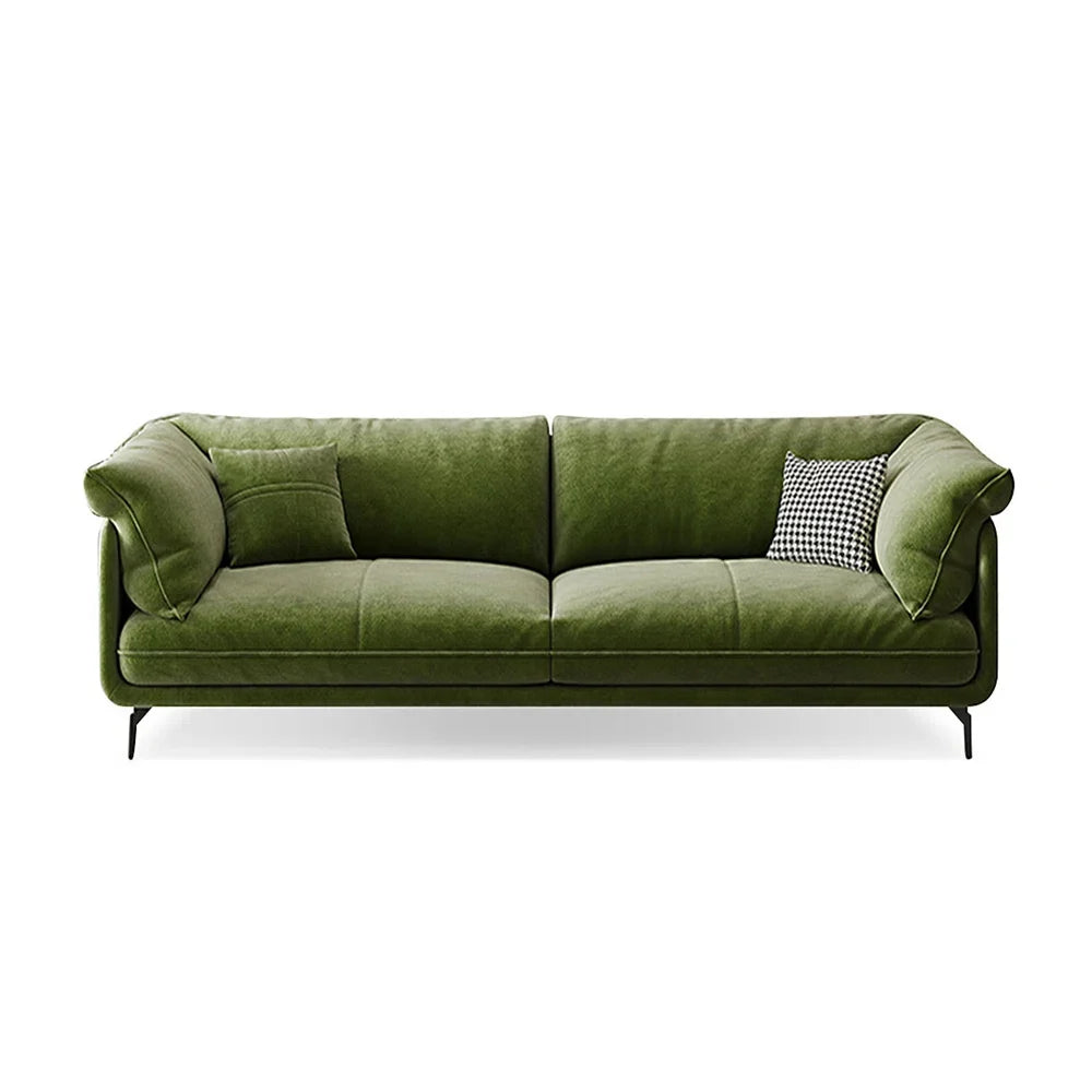 Green Velvet Sofa