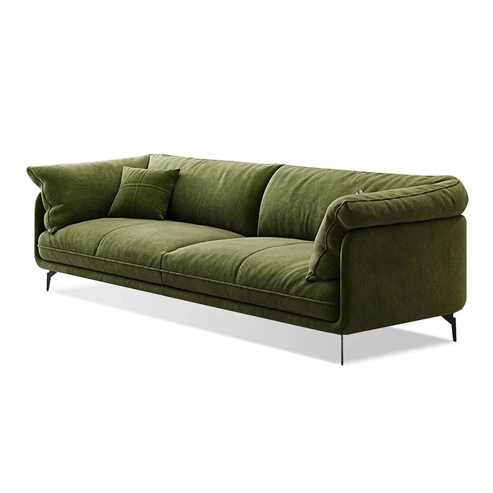 Green Velvet Sofa