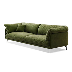 Green Velvet Sofa