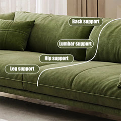 Green Velvet Sofa