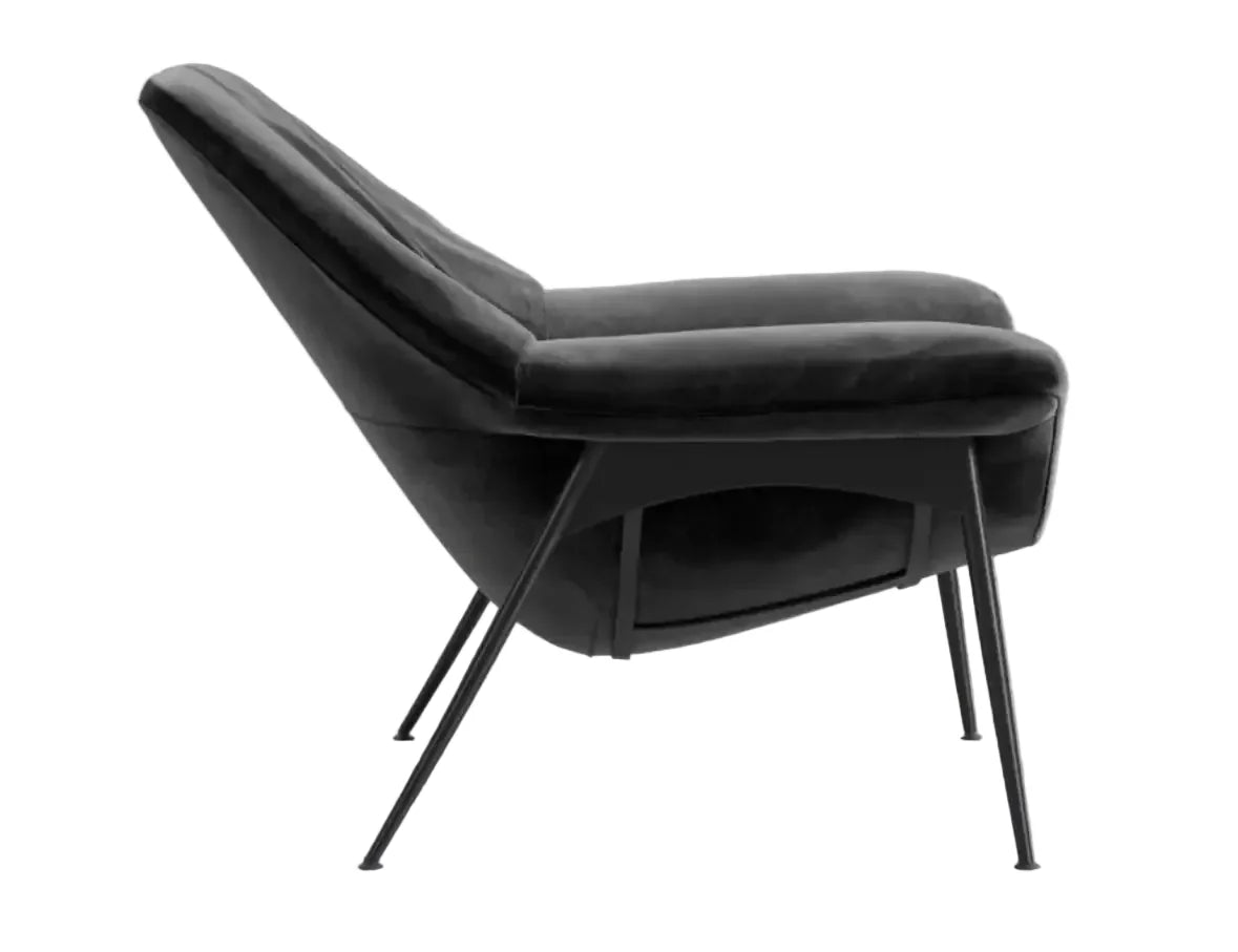 Black Lounge Chair