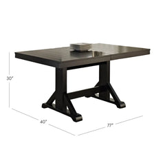 Amarapal Extendable Trestle Dining Table