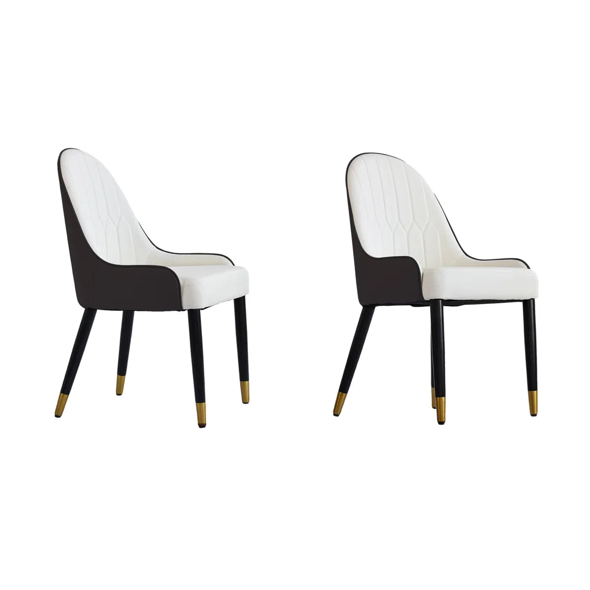 Azelene Leather Side Chair (Set of 2)