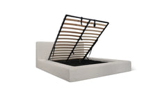 Black - Movie Night Storage Bed - Queen