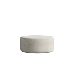 Round Ottoman Helium Cloud
