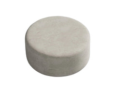 Round Ottoman Helium Cloud