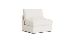 Cream Linen - Armless Chair