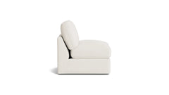 Cream Linen - Armless Chair