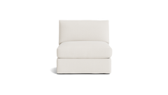 Cream Linen - Armless Chair