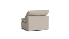 Light Pebble - Armless Chair