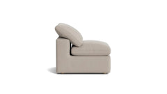 Light Pebble - Armless Chair