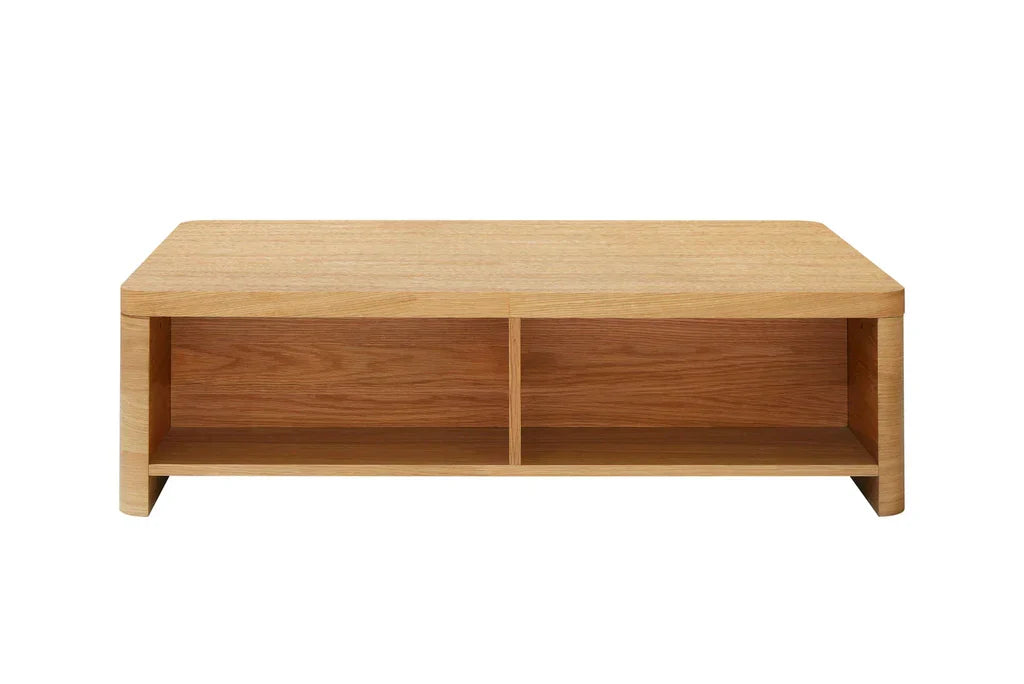 Form Storage Coffee Table Oak (Minor Damage)