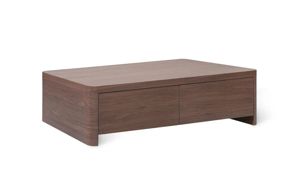 Form Storage Coffee Table Walnut (minor damage)