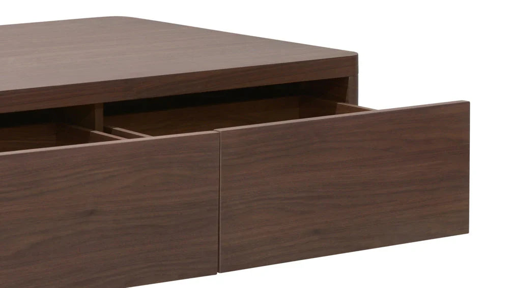 Form Storage Coffee Table Walnut (minor damage)