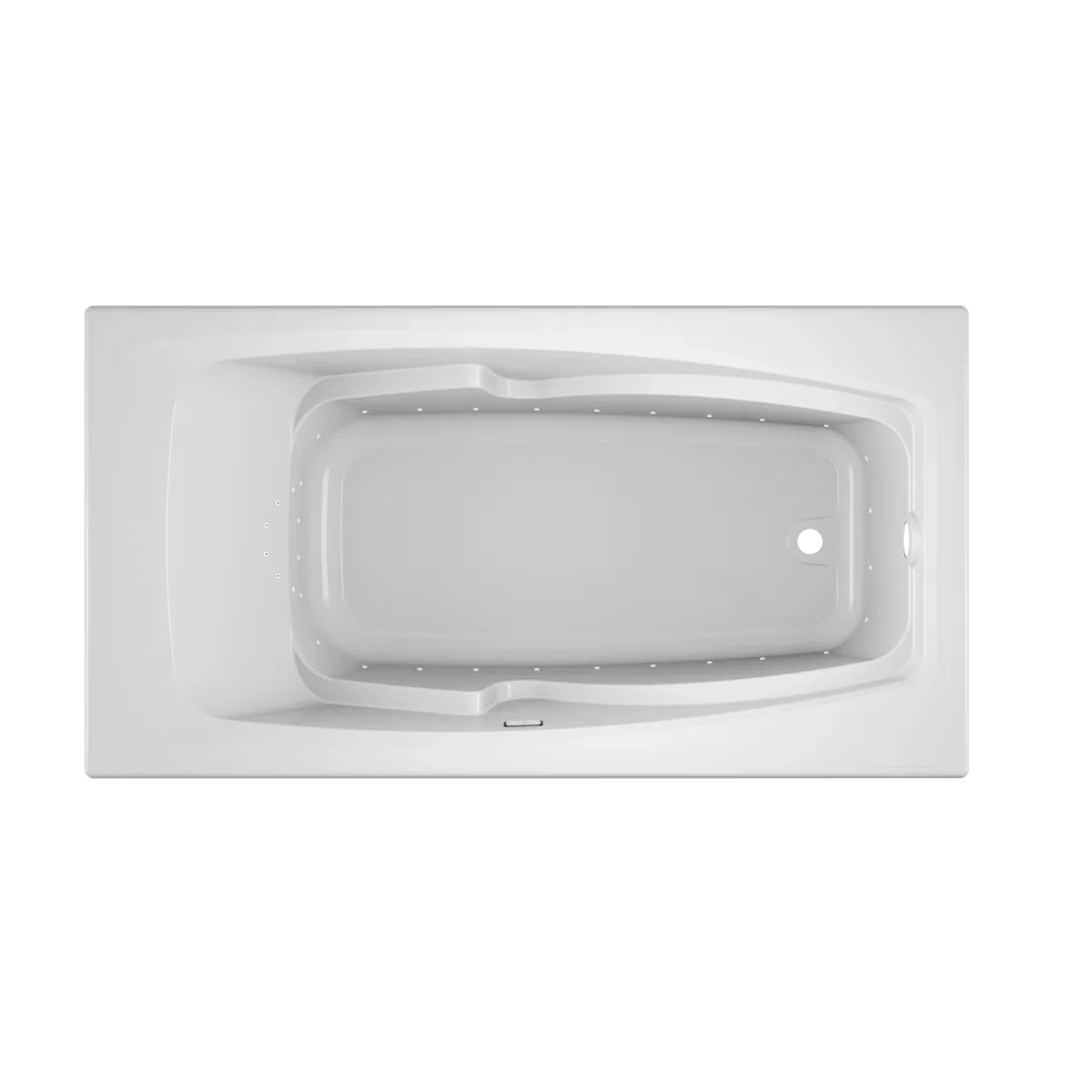 60" x 32" Drop In Air Acrylic Bathtub