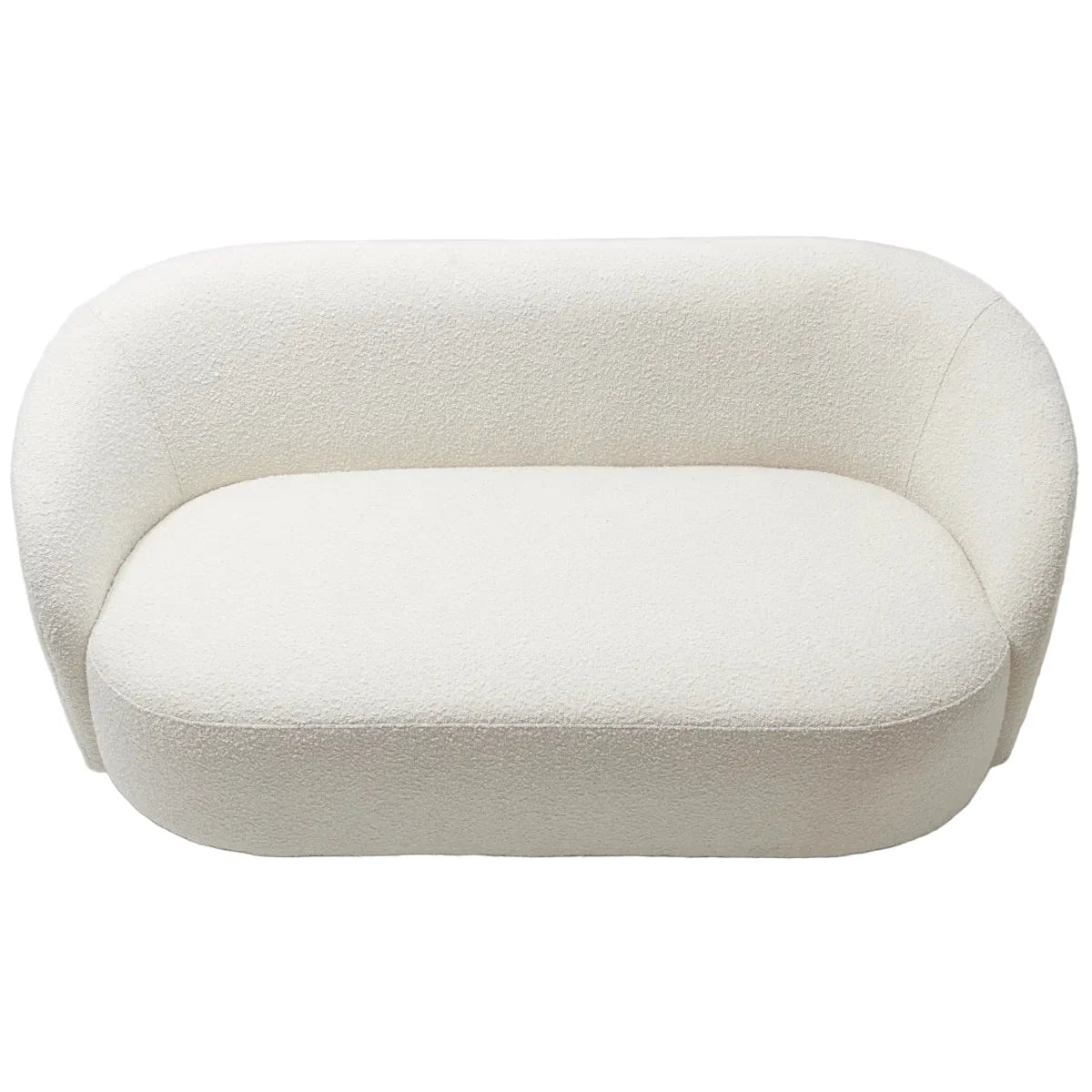 68" Wide Boucle Upholstered Loveseat Sofa