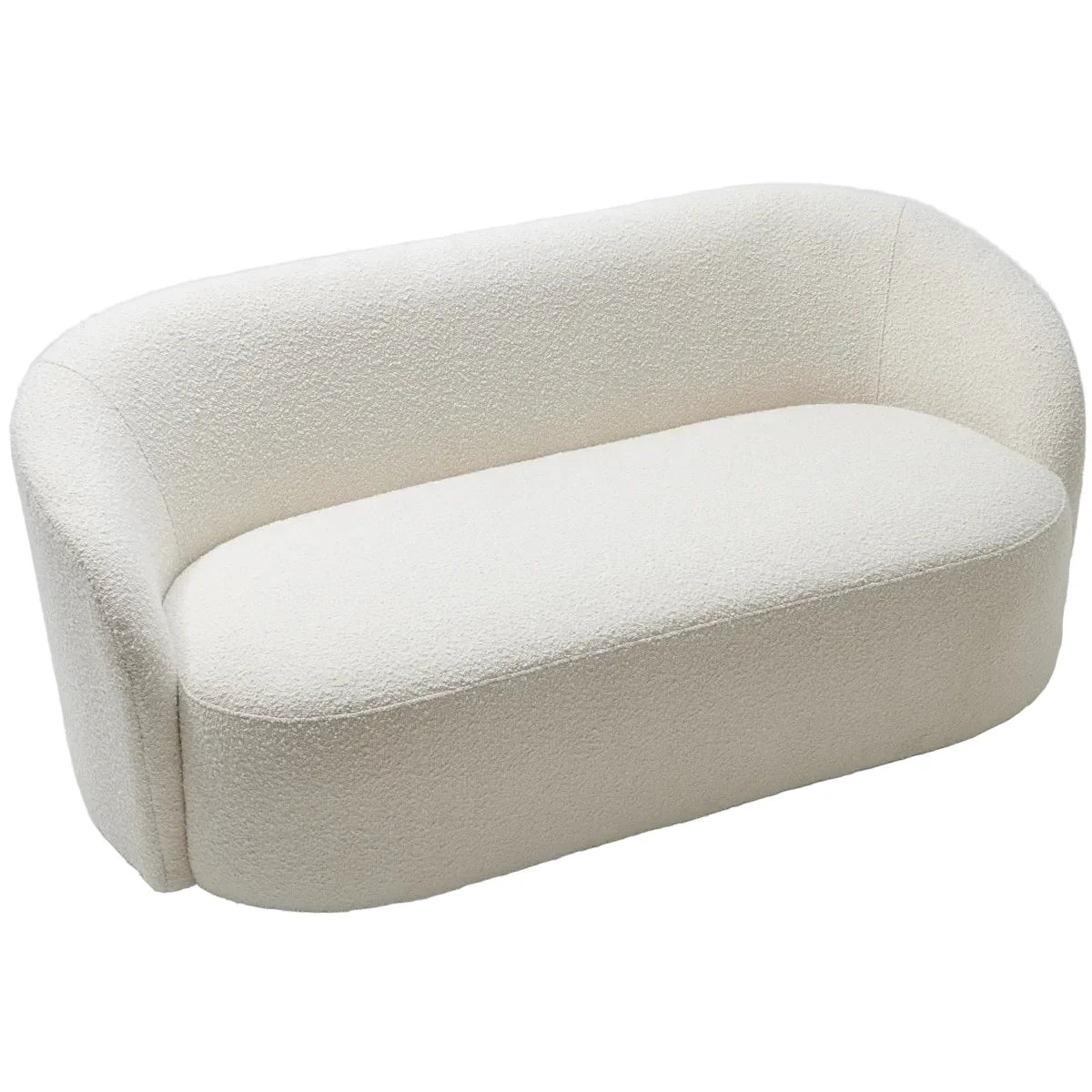 68" Wide Boucle Upholstered Loveseat Sofa
