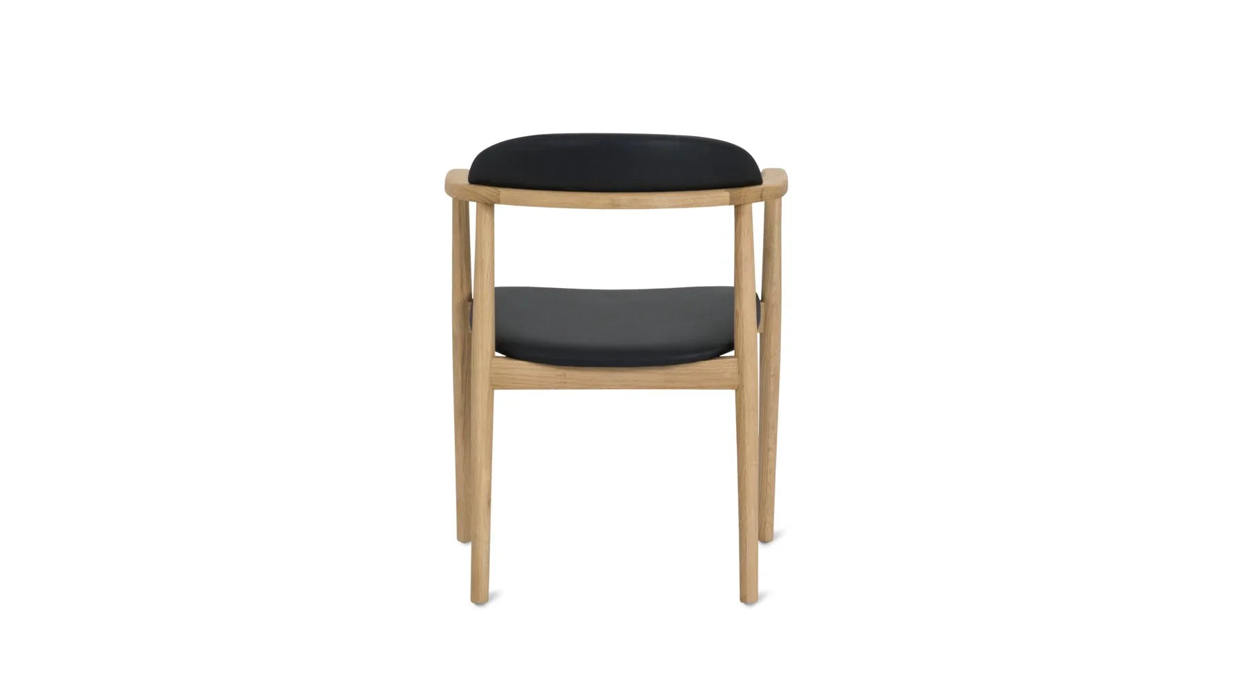 Arm black dining  chair
