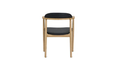 Arm black dining  chair
