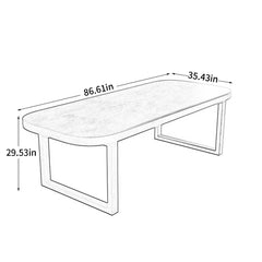 Dawnyelle Pine Solid Wood Dining Table