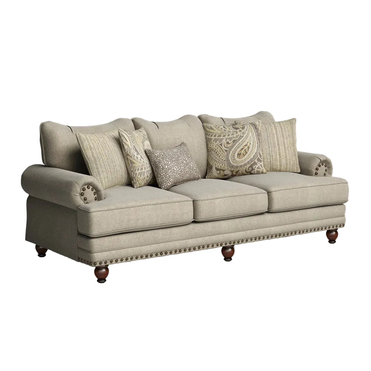 Frede 96'' Upholstered Sofa(minor damage)