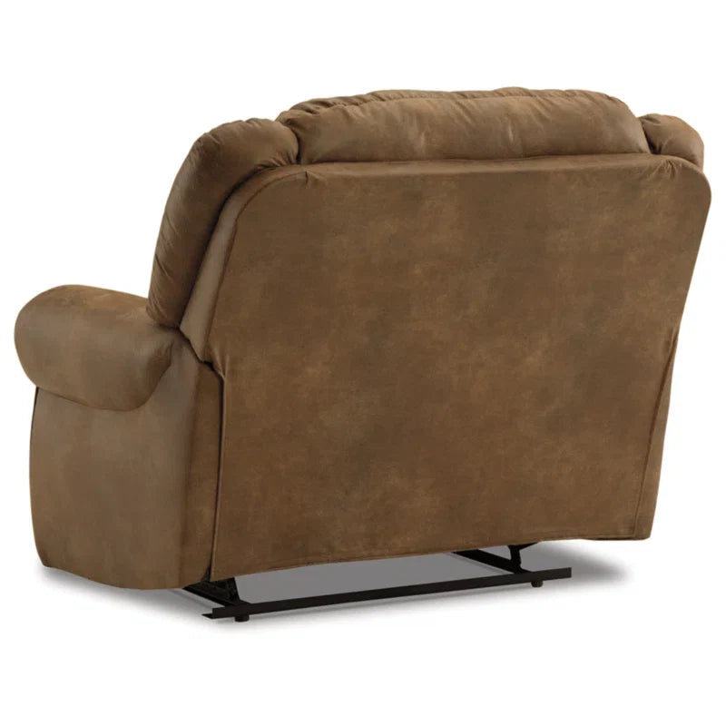 Geraldeen Faux Leather Power Recliner
