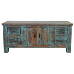 Gesa 78'' Solid Wood Sideboard (minor damage)
