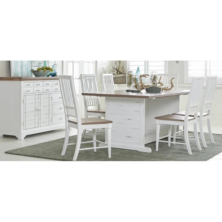 Gilliard 18'' H Solid Wood Side Chair (Set of 2)