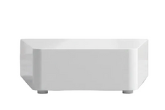 Coffee Table Glossy White Lacque (minor damage)